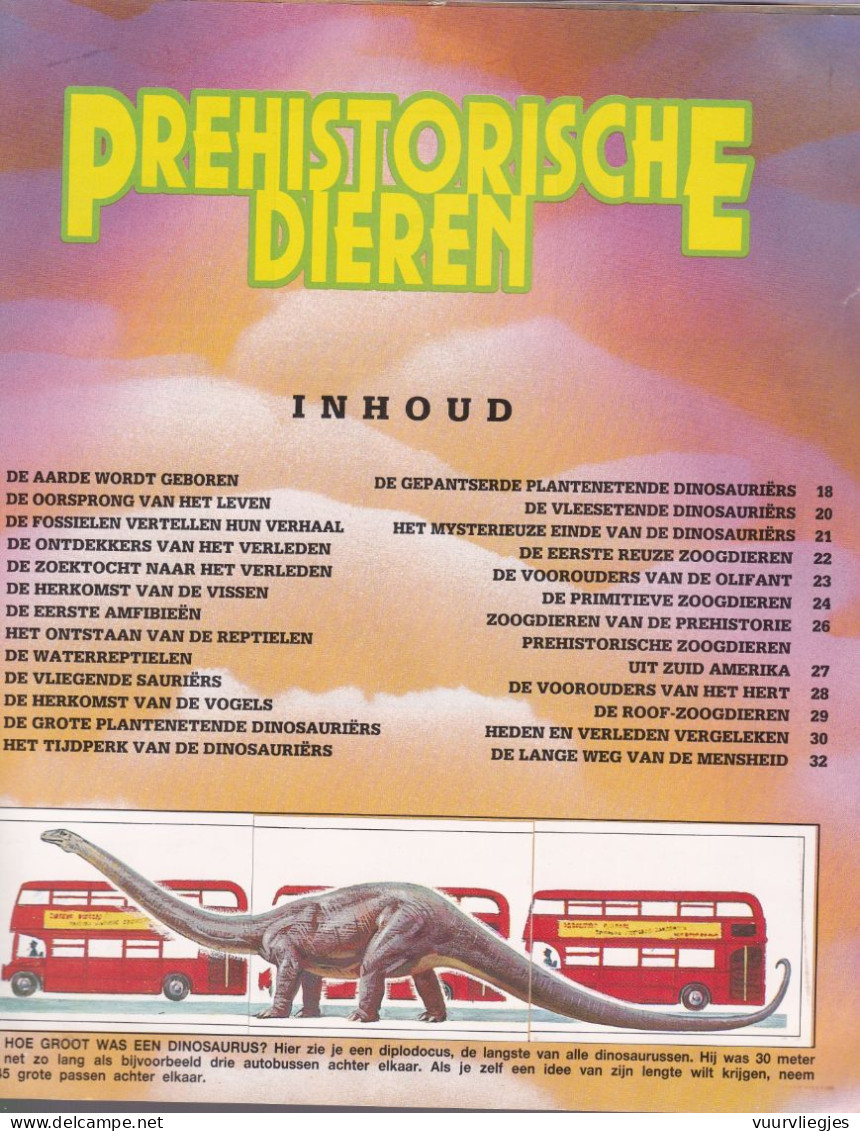 Prehistorische Dieren - 1992 Compleet - Dutch Edition