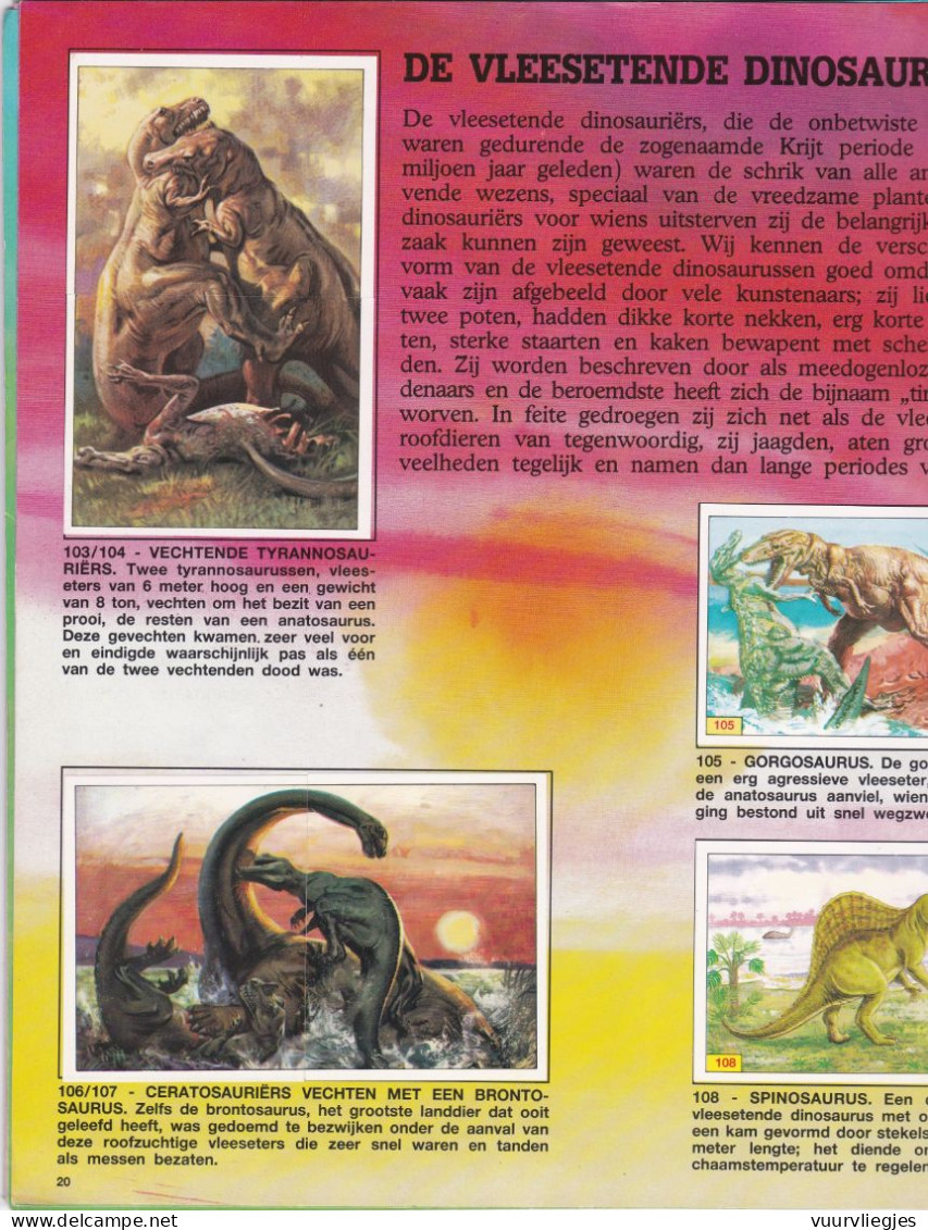 Prehistorische dieren - 1992 compleet