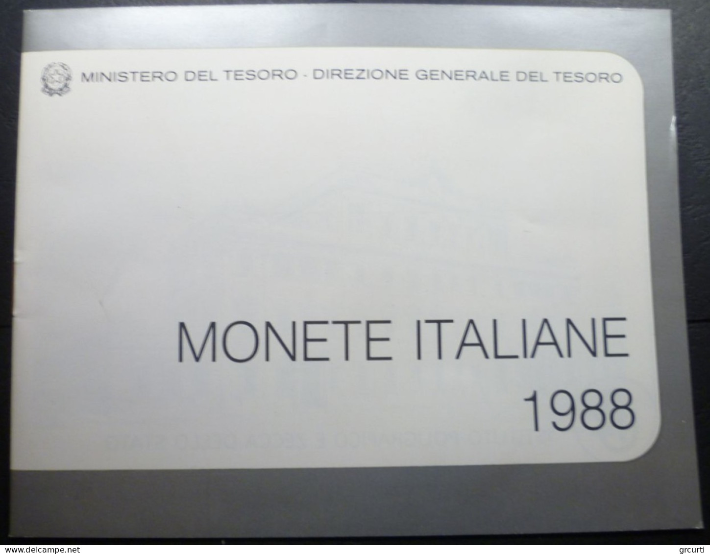 Italia - Serie Zecca Proof 1988 - 11 Valori - KM# PS5 - Gig# S.15/P - Mint Sets & Proof Sets