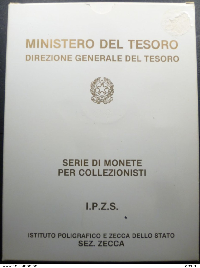 Italia - Serie Zecca Proof 1988 - 11 Valori - KM# PS5 - Gig# S.15/P - Jahressets & Polierte Platten