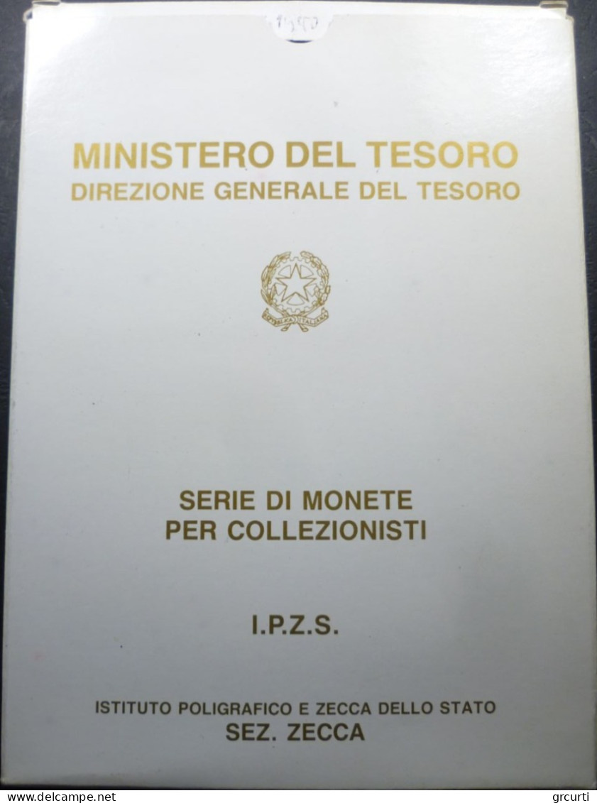 Italia - Serie Zecca Proof 1990 - 11 Valori - KM# PS7 - Gig# S.17/P - Jahressets & Polierte Platten