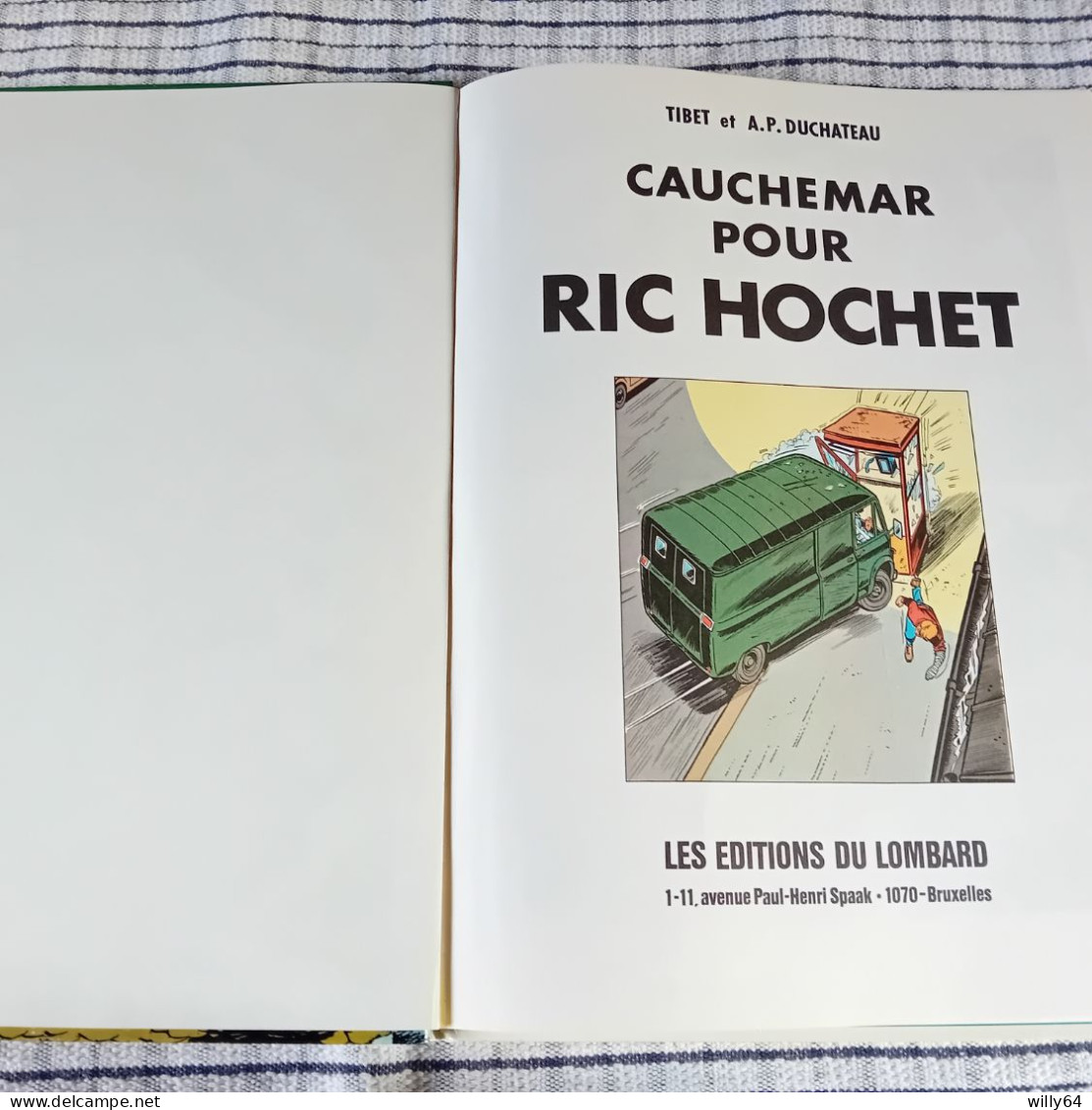 RIC HOCHET   " Cauchemar Pour Ric Hochet"  1978    TBE - Ric Hochet