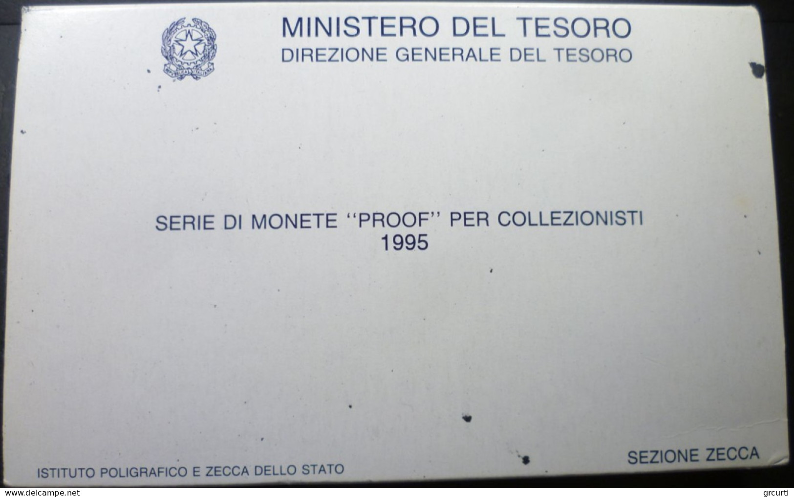 Italia - Serie Zecca Proof 1995 - 11 valori - KM# PS12 - Gig# S.22/P