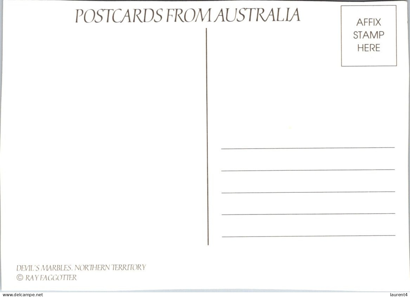 22-5-2024 (5 Z 48) Australia - NT - Devil's Marbles (2 Postcards) - Non Classificati