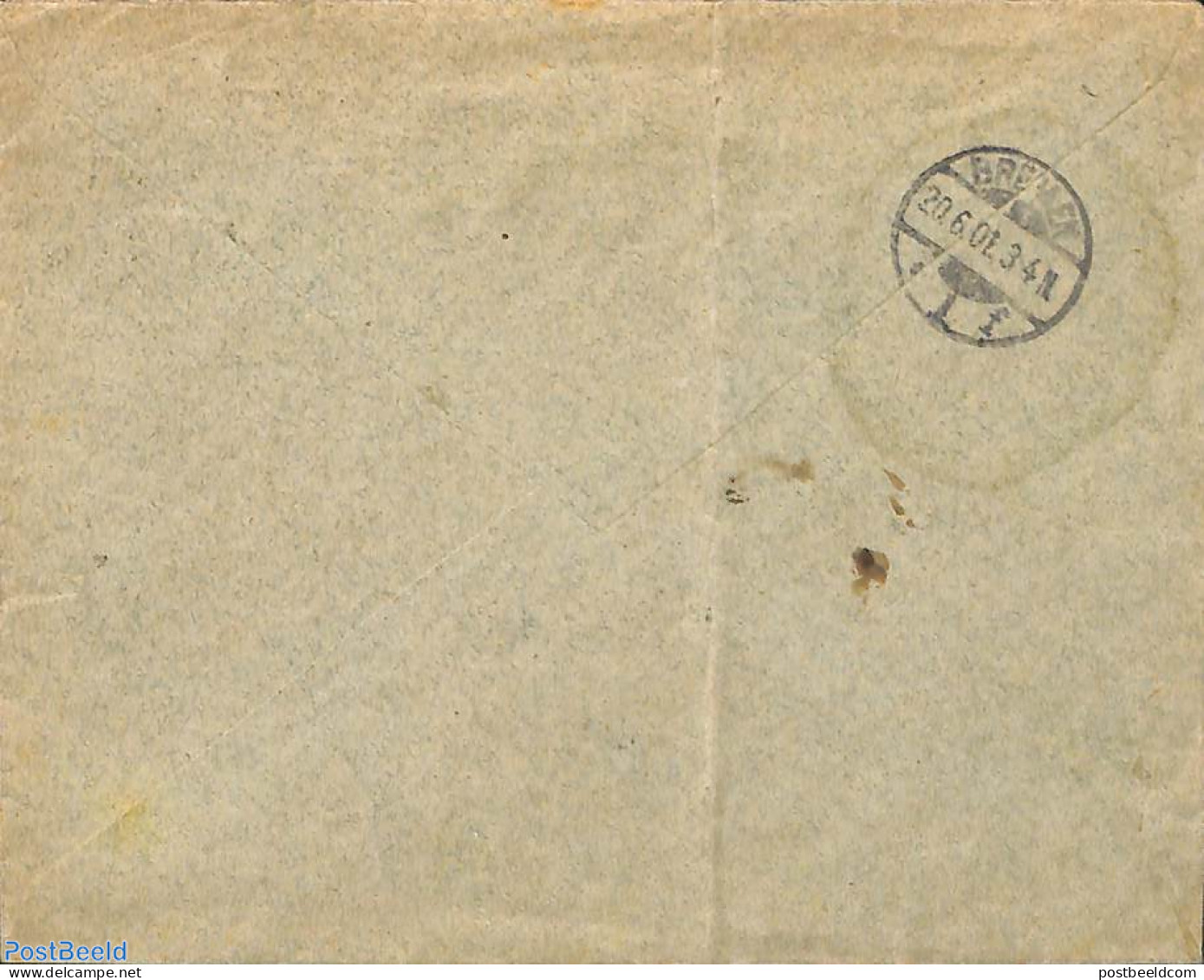 Netherlands 1934 Registered Cover From Amsterdam To Bremen, See Both Postmarks. , Postal History - Andere & Zonder Classificatie