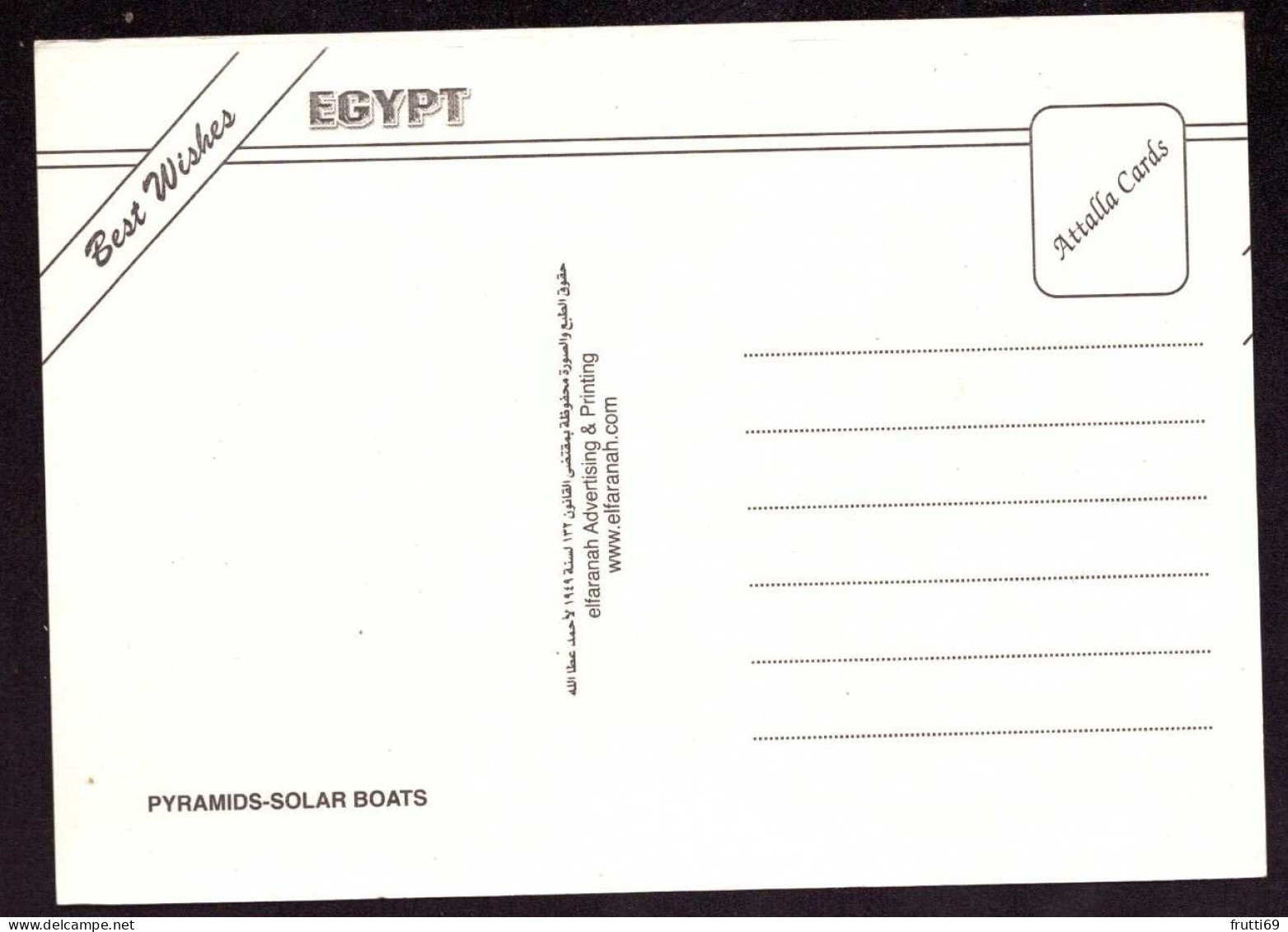 AK 212501 EGYPT - Pyramids - Solar Boats - Pyramides