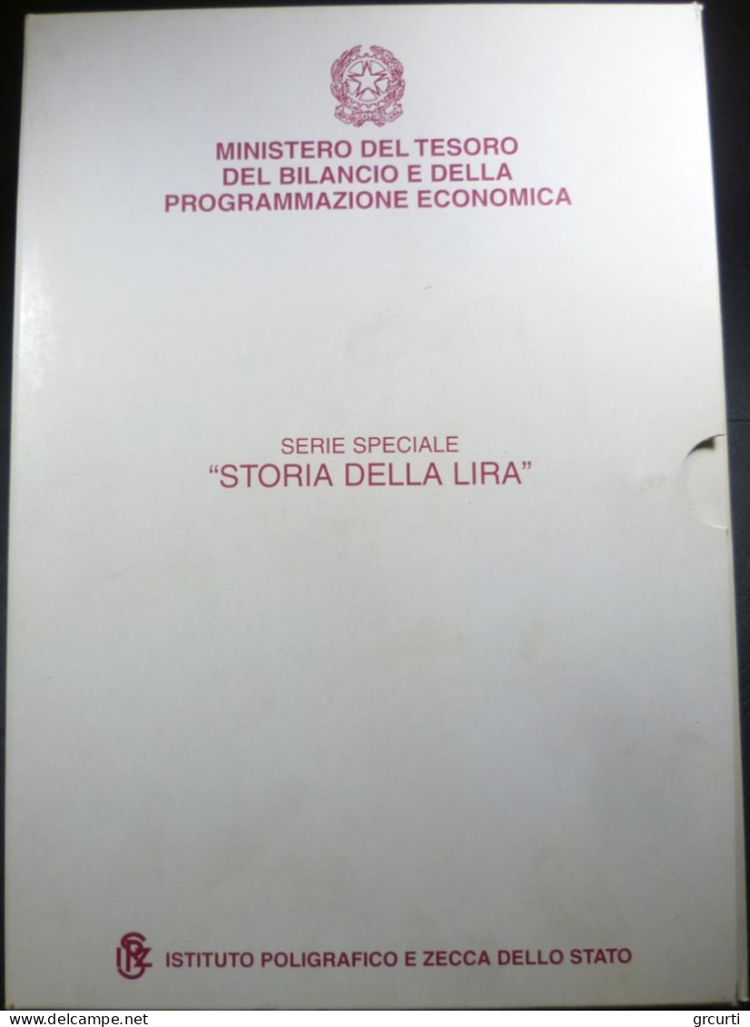 Italia - 6 x 1 Lira - Storia della Lira - Serie completa - KM# 204-205-206-207-219-220 - Gig# 481-483-485