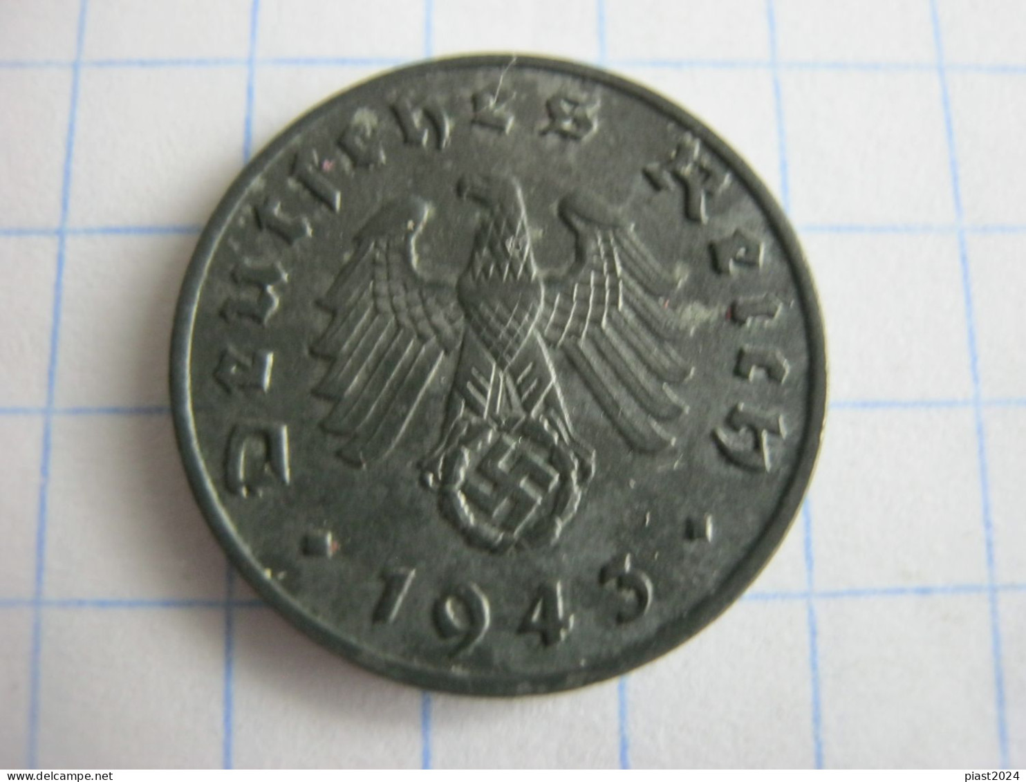 Germany 1 Reichspfennig 1943 F - 1 Reichspfennig