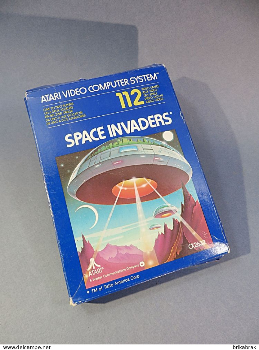 + JEU VIDEO ATARI SPACE INVADERS 1980 @ Console Jeux Arcade - Otros & Sin Clasificación