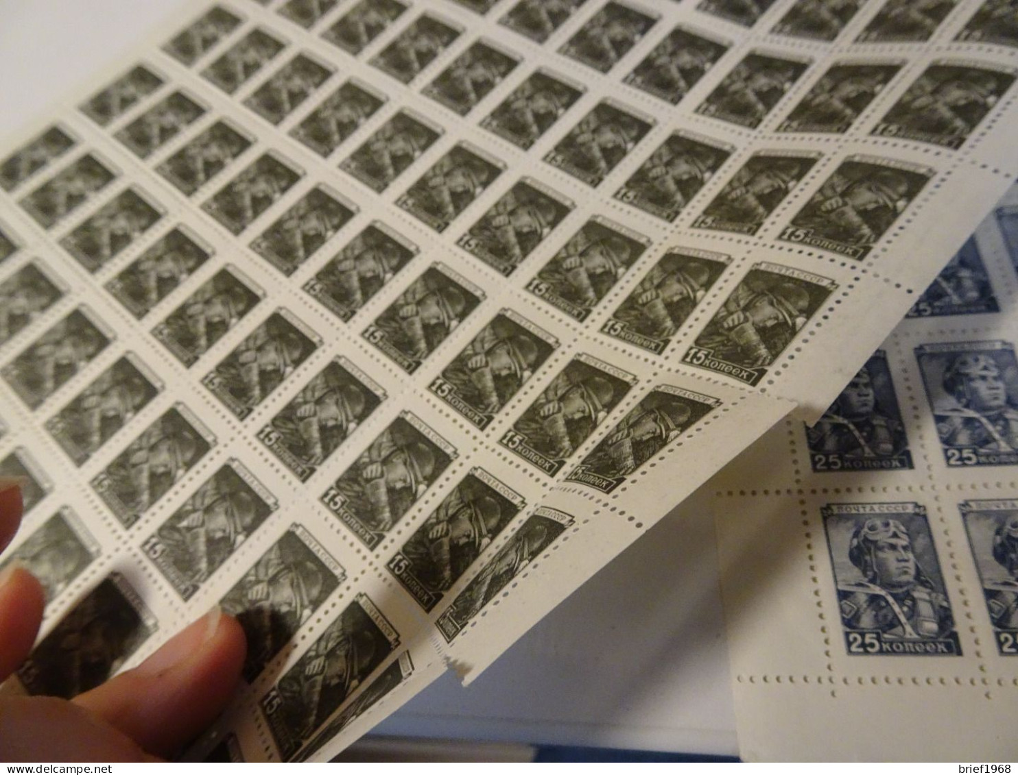 UDSSR Bogenposten Postfrisch 40/60er Jahre Michel 1500,- (25601B) - Full Sheets