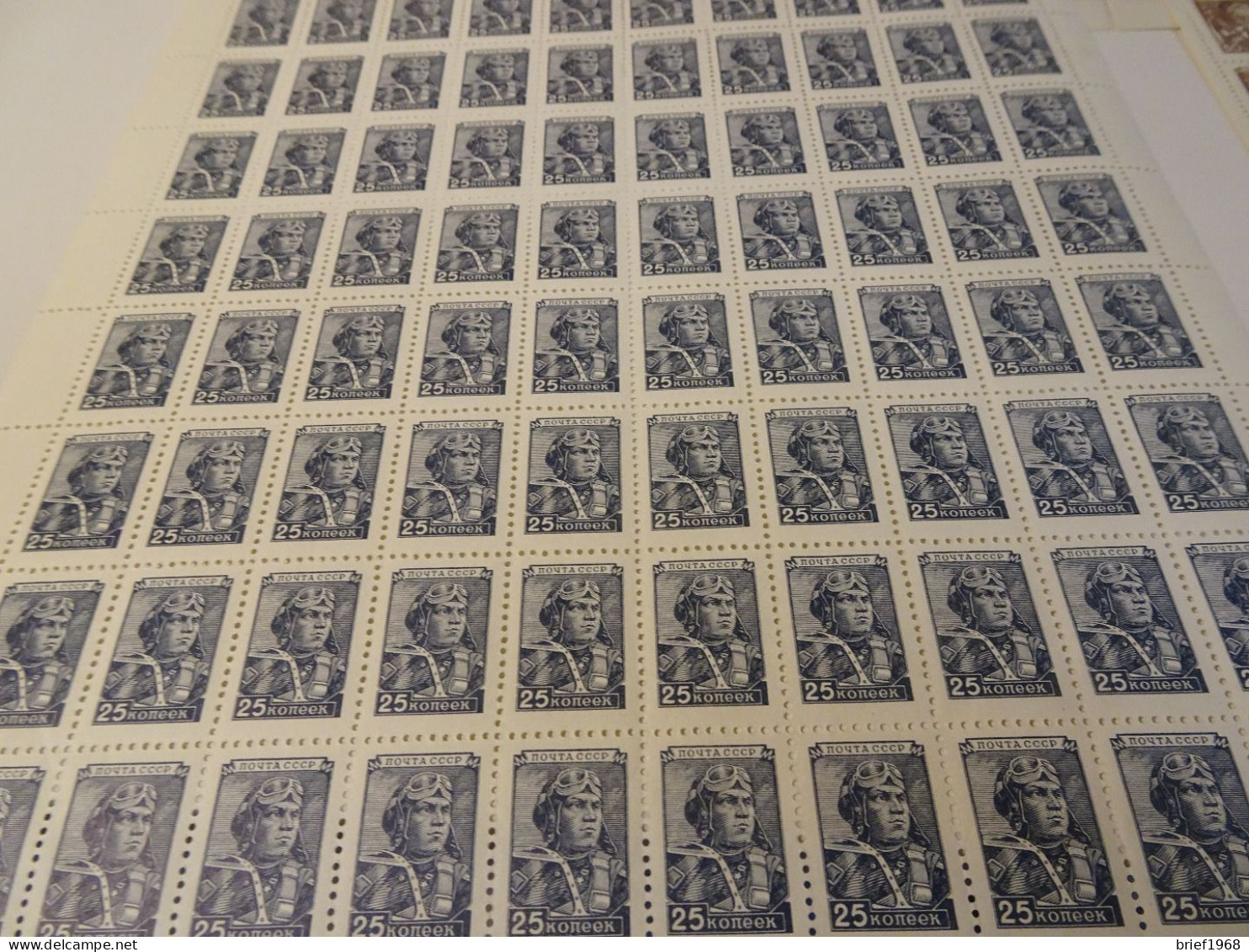 UDSSR Bogenposten Postfrisch 40/60er Jahre Michel 1500,- (25601B) - Full Sheets