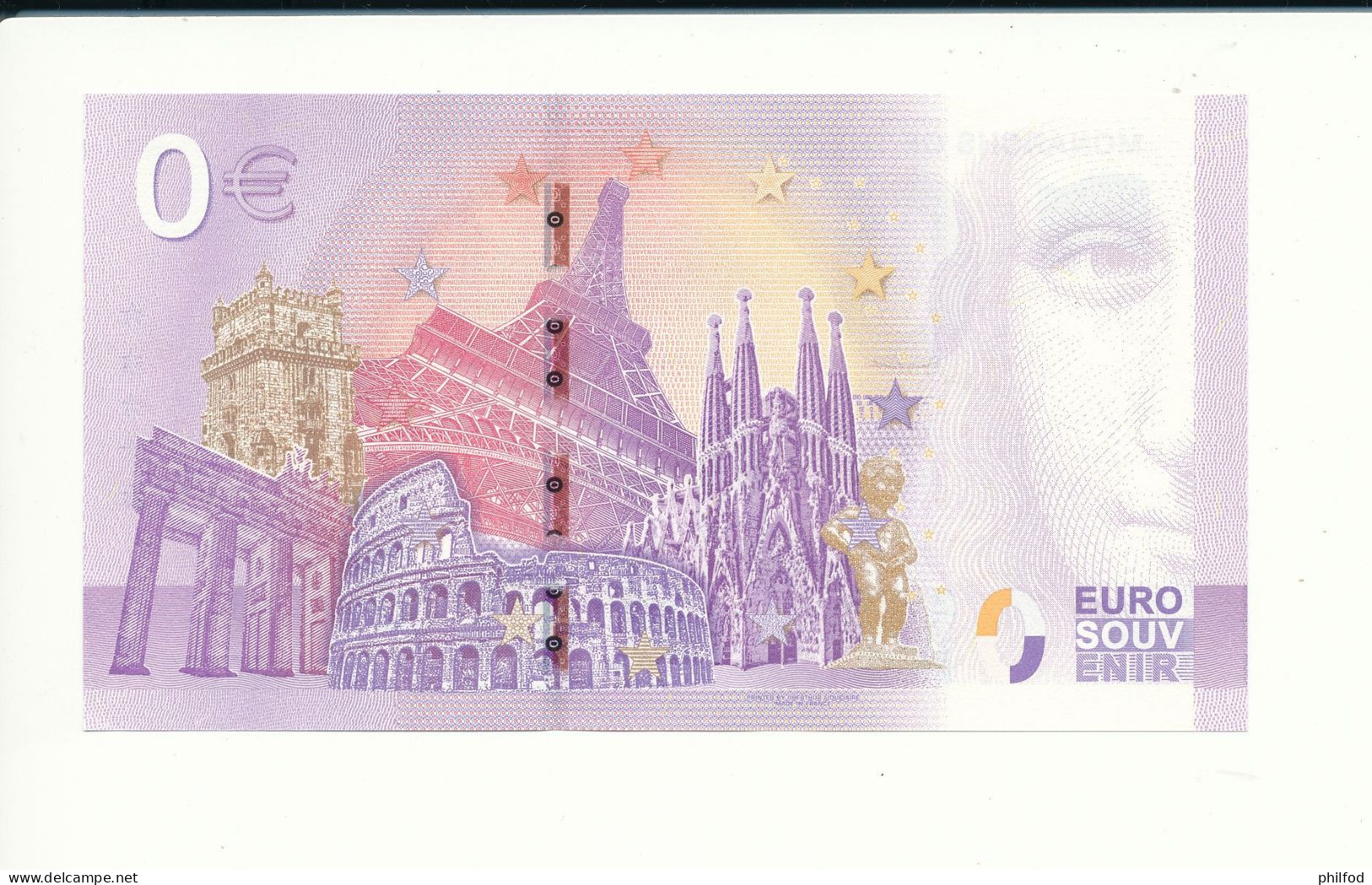 Billet Touristique 0 Euro - MONARCHS OF THE NETHERLANDS - PEAS - 2020-12 -  n° 3913 - Otros & Sin Clasificación