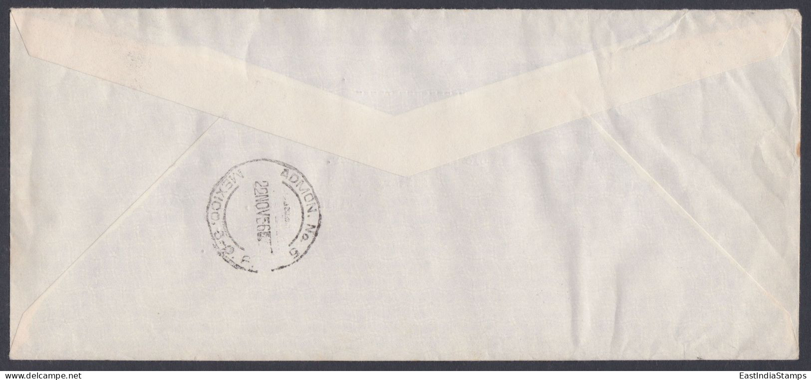 Jamaica 1956 Used Airmail Cover To British Embassy, Mexico City, Doctor Bird, Blue Mountain, Botanic Garden, Royal Birds - Jamaica (...-1961)