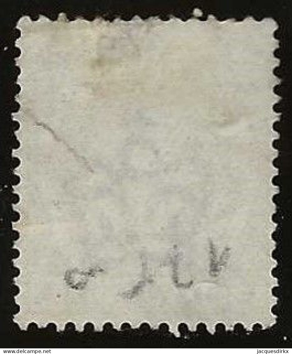 Great  Britain     .   Yvert   52 (2 Scans)  .  Plate 17 .   1873  .    Spray Of Rose   .  O      .     Cancelled - Usados