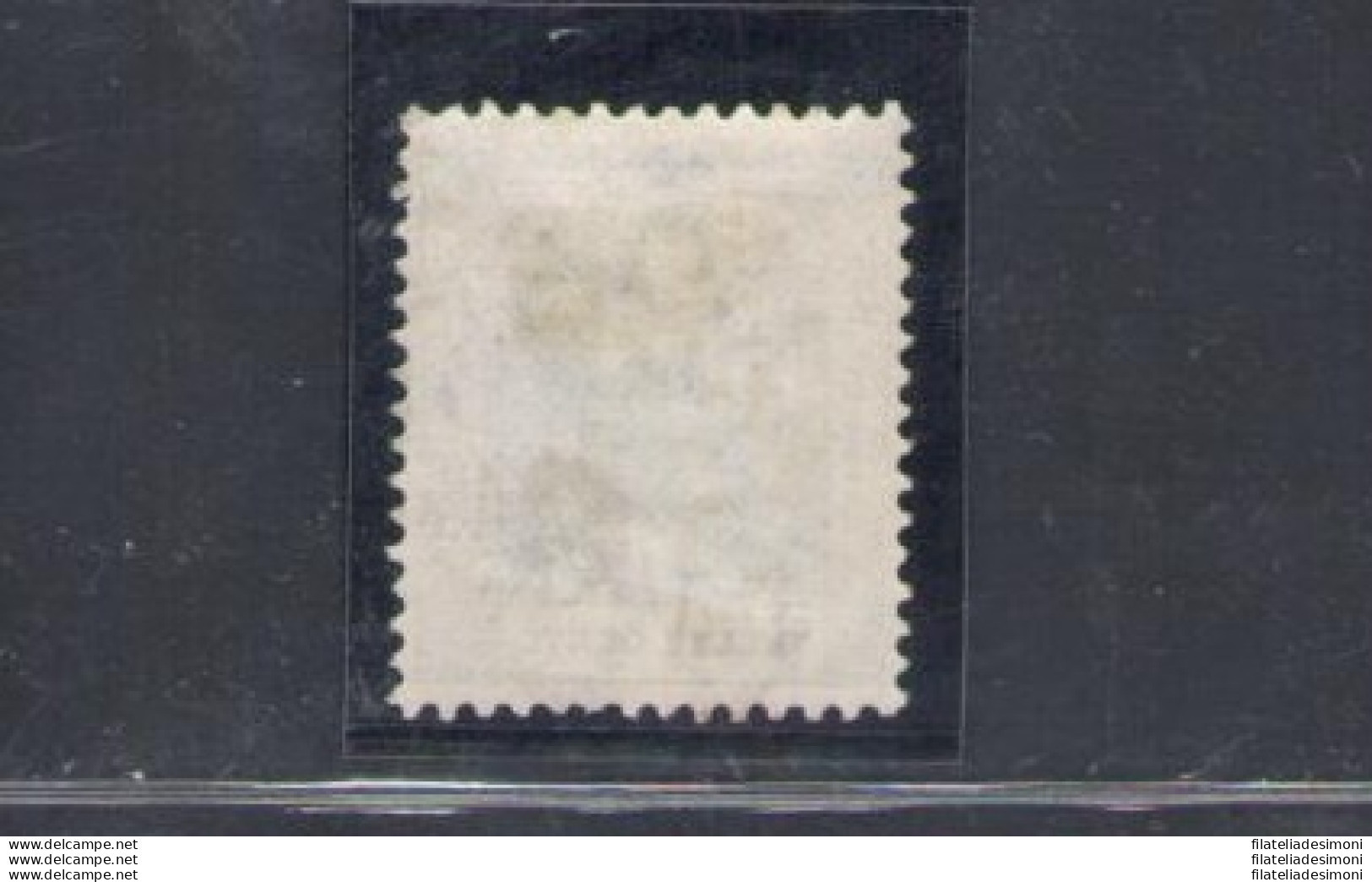 1863-71 HONG KONG - Stanley Gibbons N. 12 - 20 Cents - Pale Greenish Blue - MLH* (3 Dente A Destra Leggermente Aperto) - Andere & Zonder Classificatie
