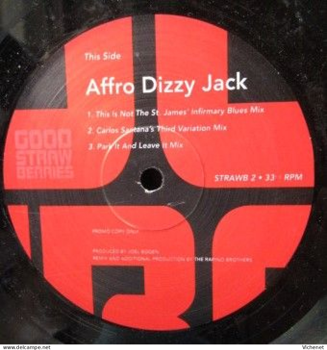 The Good Strawberries – Affro Dizzy Jack  - Maxi - 45 Toeren - Maxi-Single