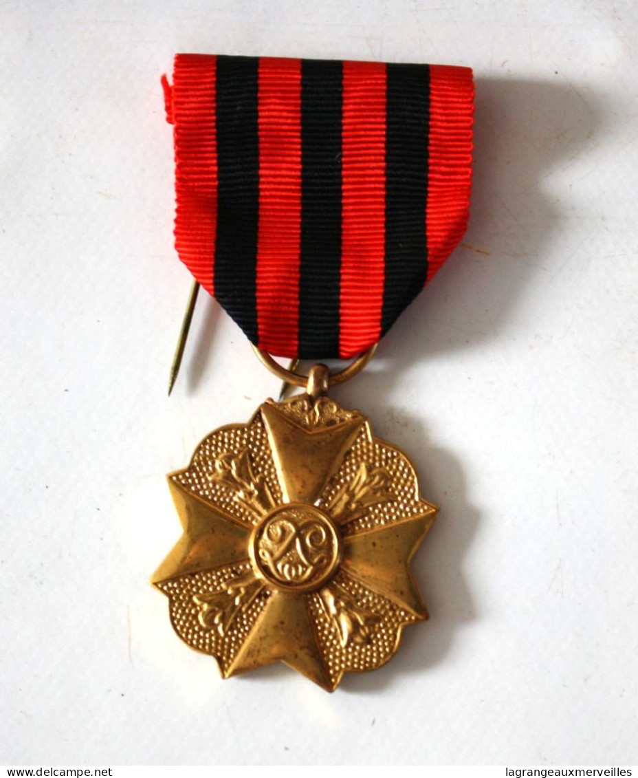 C280 Militaria - Belgique - Médaille - Civique - Ordre De Léopold Bronze - Belgien