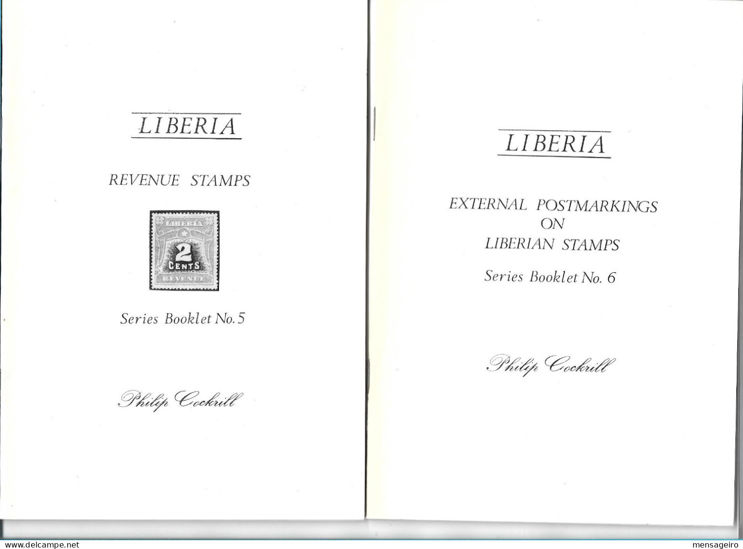 (LIV) COCKRILL'S BOOKLETS X 15 – N°S  1 TO 10 + 21 TO 25 – LIBERIA - Philatelie Und Postgeschichte