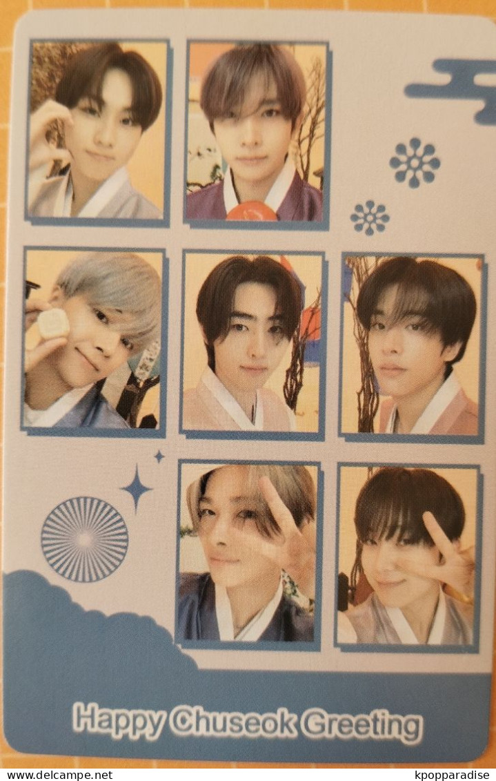 Photocard K POP au choix  ENHYPEN 2023 Happy Chuseok Greeting Niki