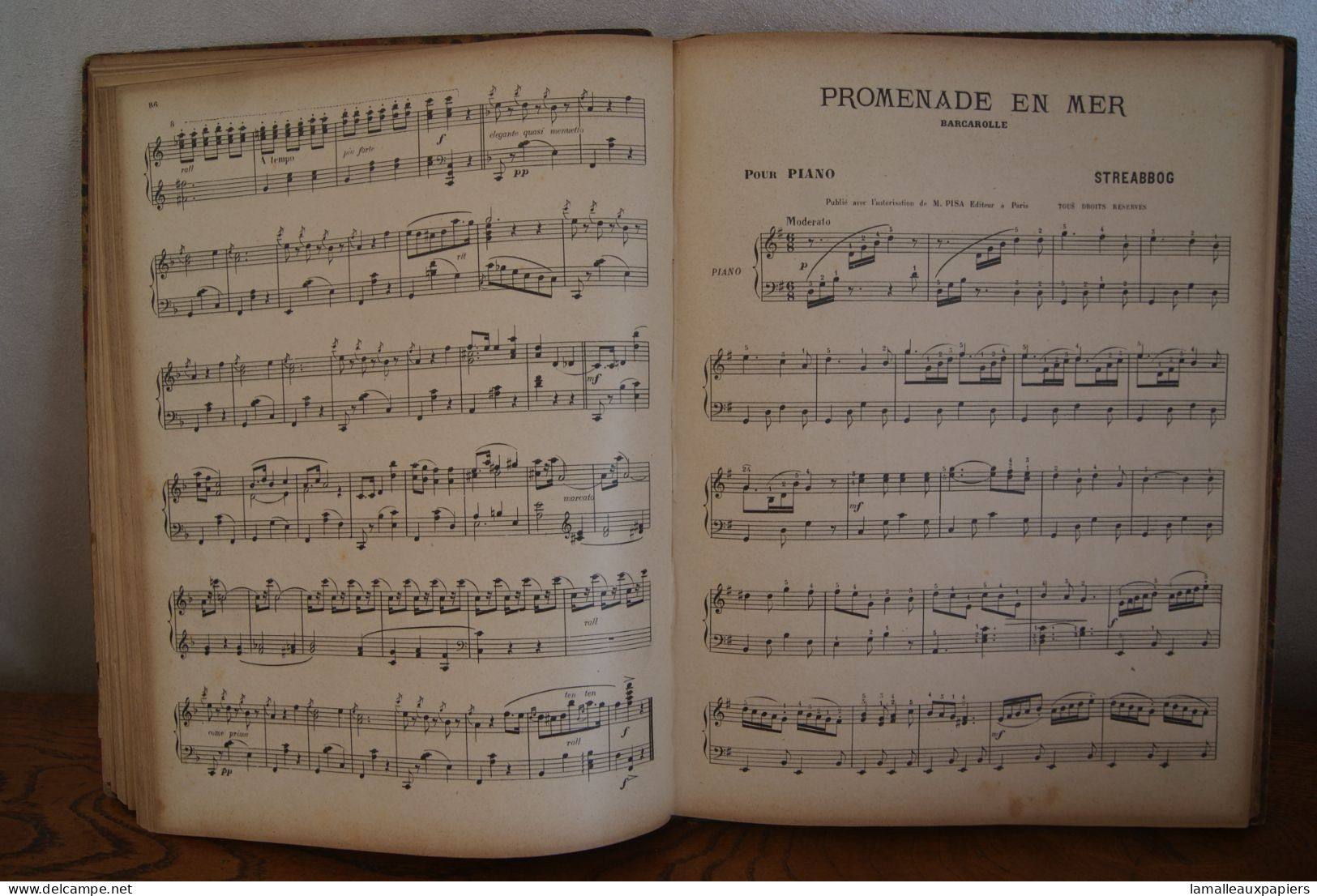 Recueil Partitons Piano Soleil 1897 (n°1 à 25) - Keyboard Instruments