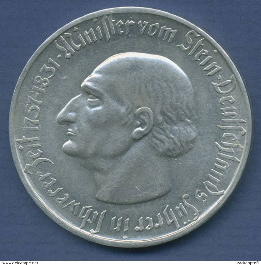 Westfalen 50 Millionen Mark 1923 Aluminium, Freiherr V. Stein, J N27 Vz (m6210) - Altri & Non Classificati