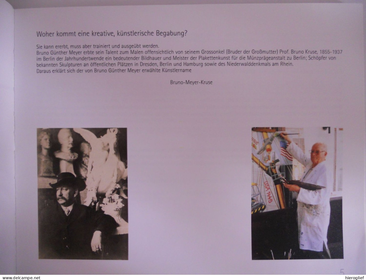 BMK 2001 _ 75 Jahre - Bruno Meyer Kruse : Ein Leben Für Technische Innovation Und Malkunst - Katalog Gemalten Bildern - Peinture & Sculpture