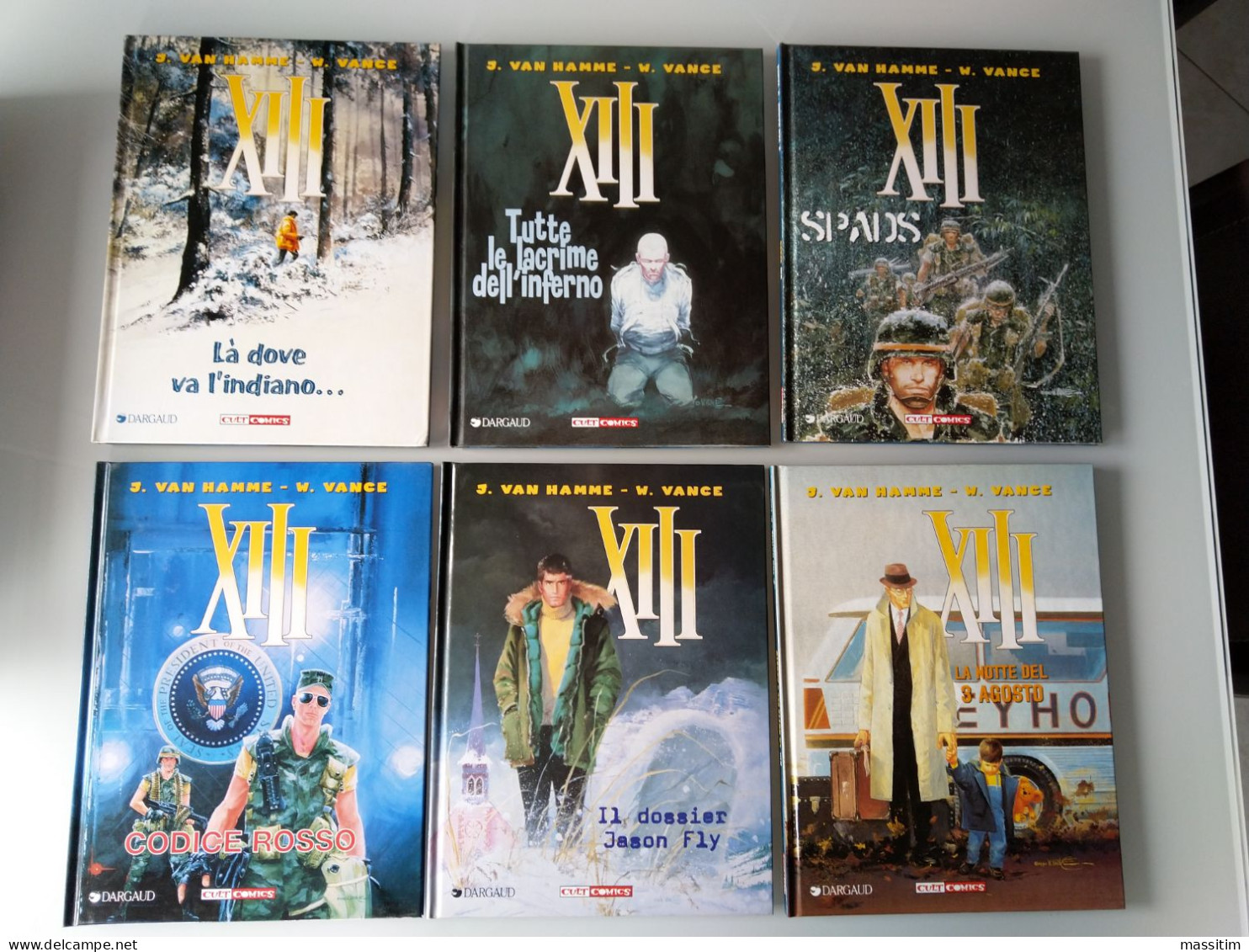 XIII ( Tredici ) Serie Completa Dal 1 Al 19 - Il Primo Ciclo Di Storie -  Cult Comics 1999 - Premières éditions