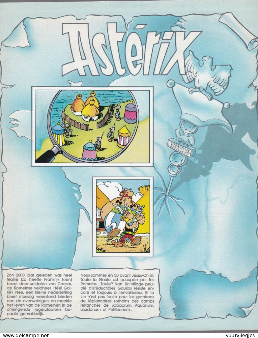 Asterix -  Nederlands - Deels Frans Enkel Sticker 25 Ontbreekt - Niederländische Ausgabe