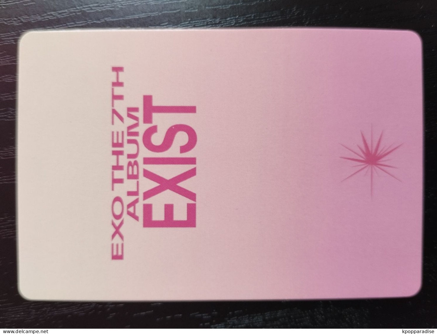 Photocard K POP au choix  EXO EXIST Cream soda Baekhyun