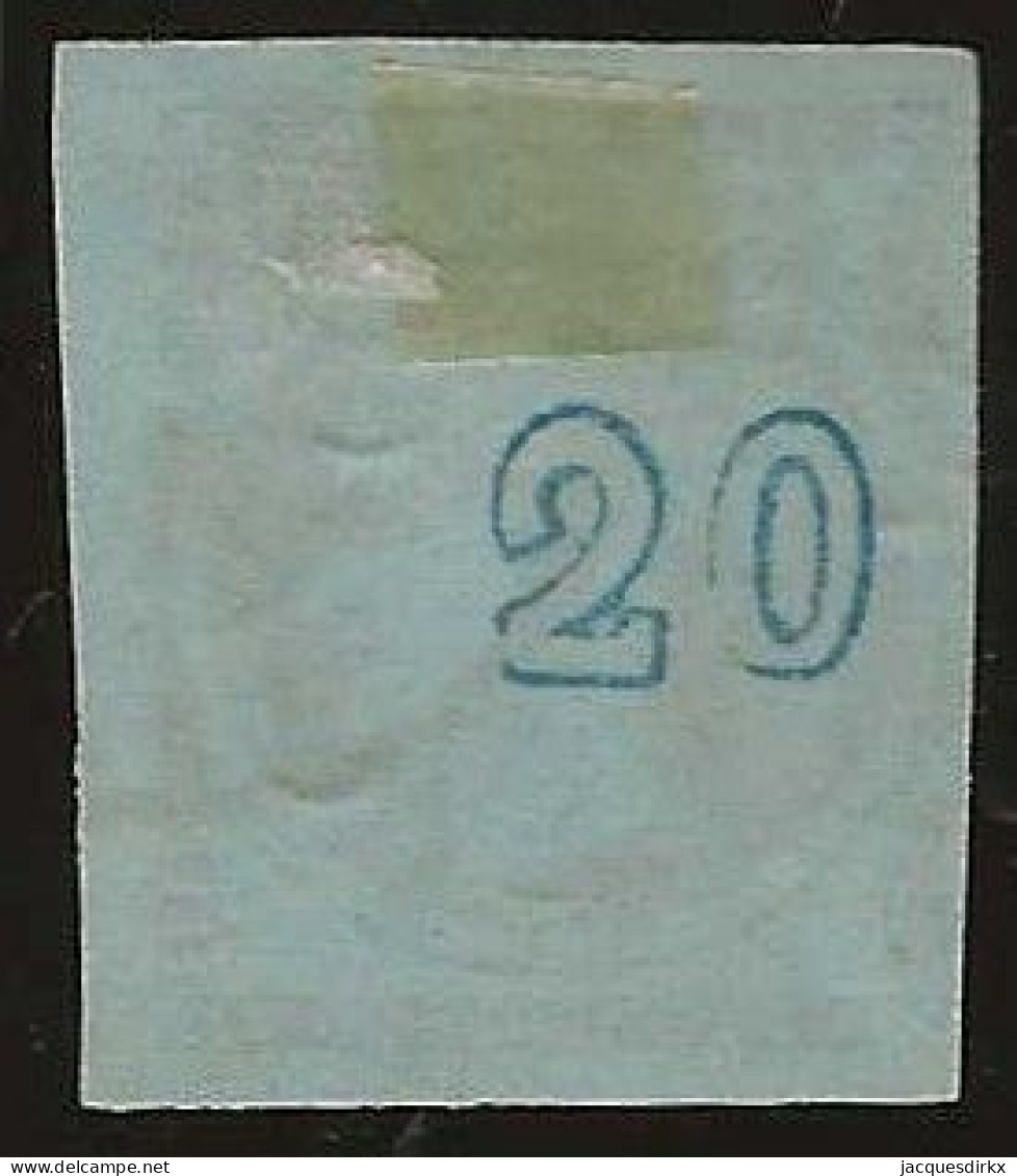 Greece   .   Yvert  14  (2 Scans)  .   '61- '62      .  O     .     Cancelled - Used Stamps
