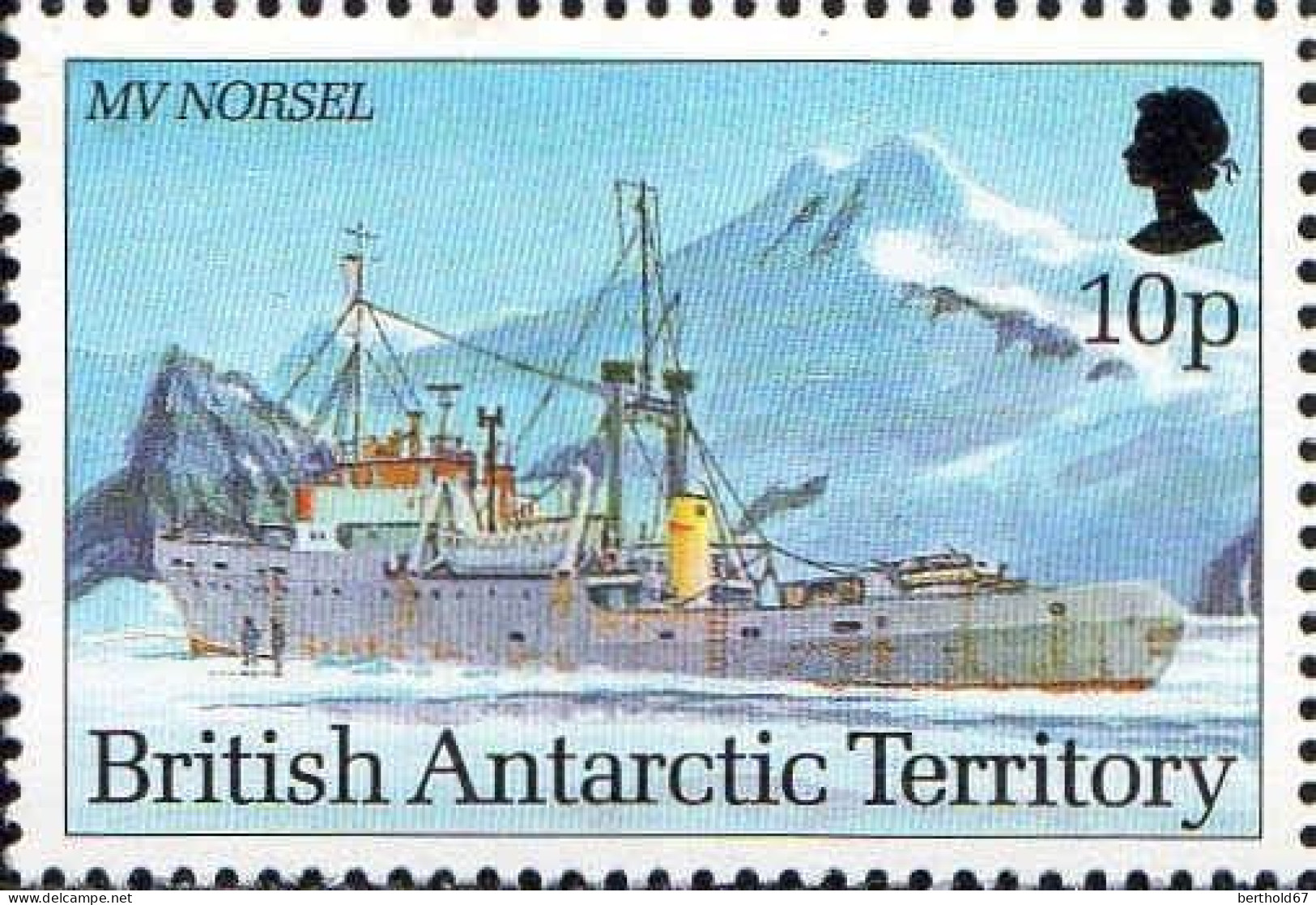 British Antarctic Poste N** Yv:223/234 Navires antarctiques