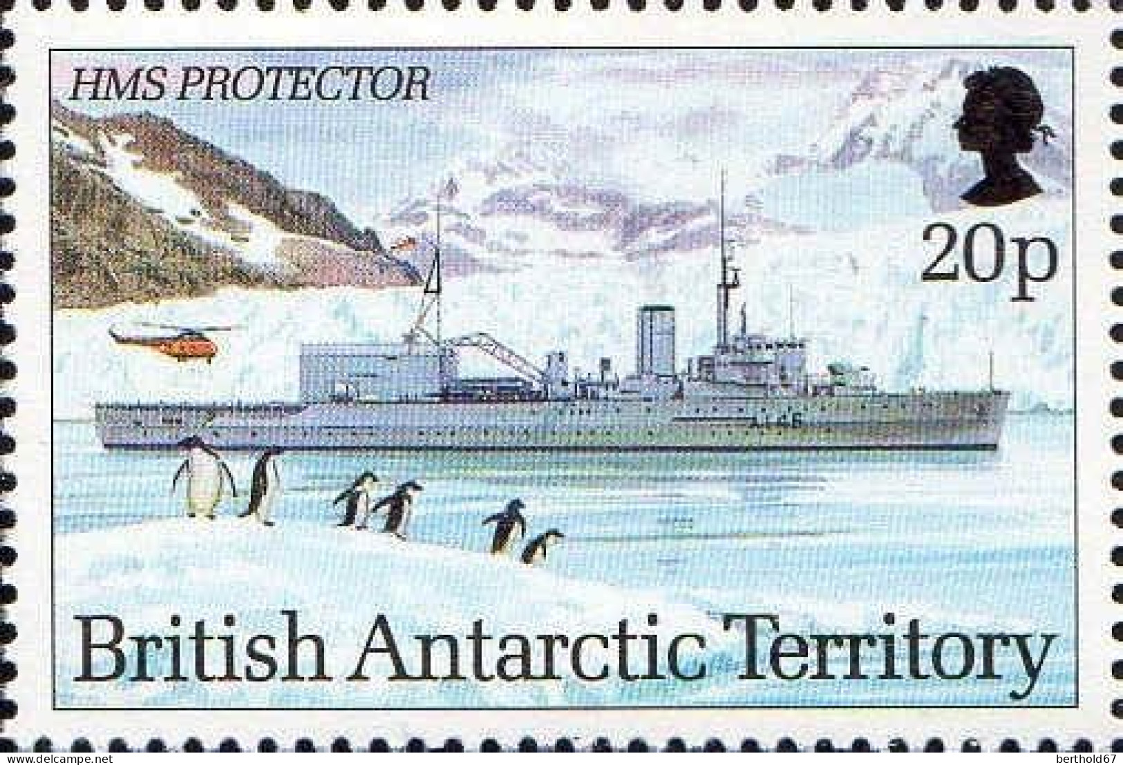 British Antarctic Poste N** Yv:223/234 Navires antarctiques