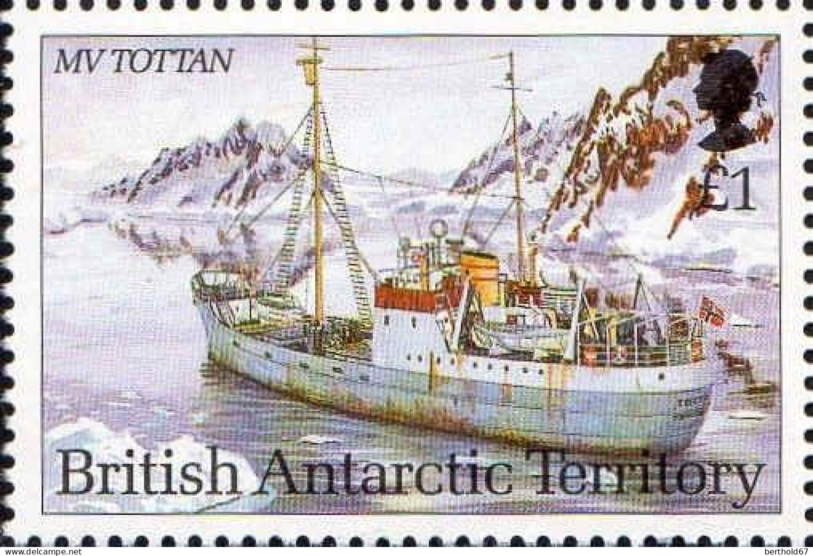 British Antarctic Poste N** Yv:223/234 Navires antarctiques