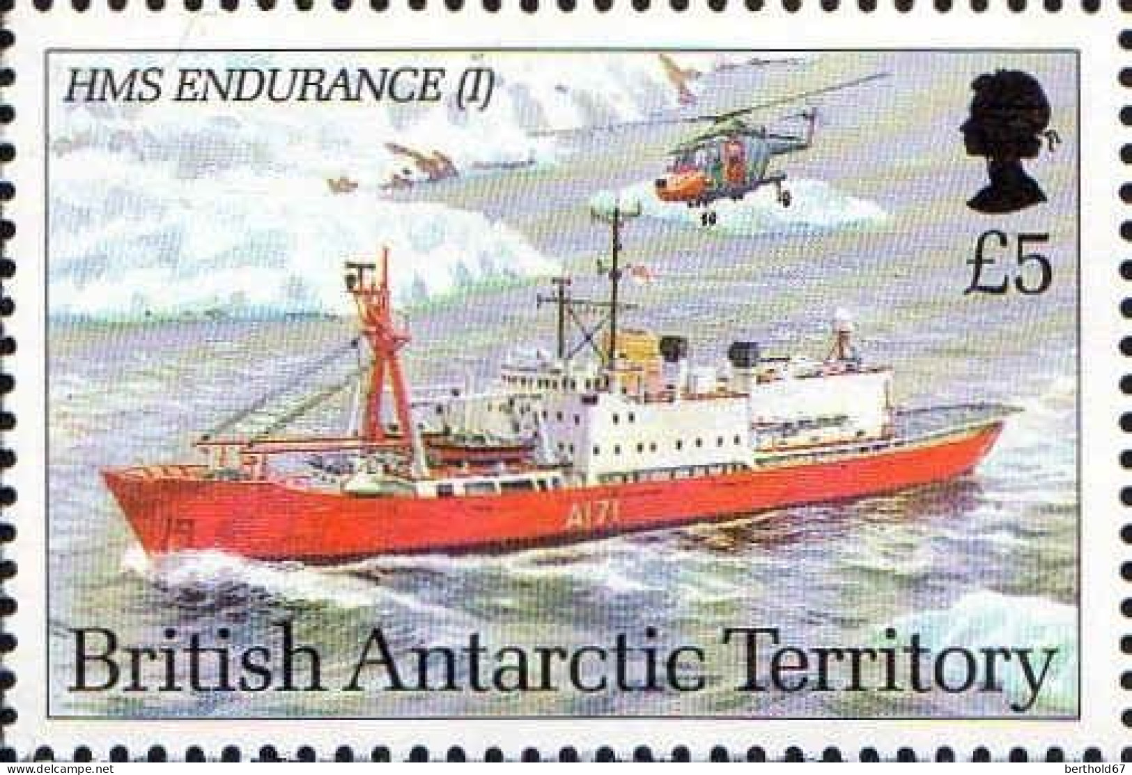 British Antarctic Poste N** Yv:223/234 Navires antarctiques
