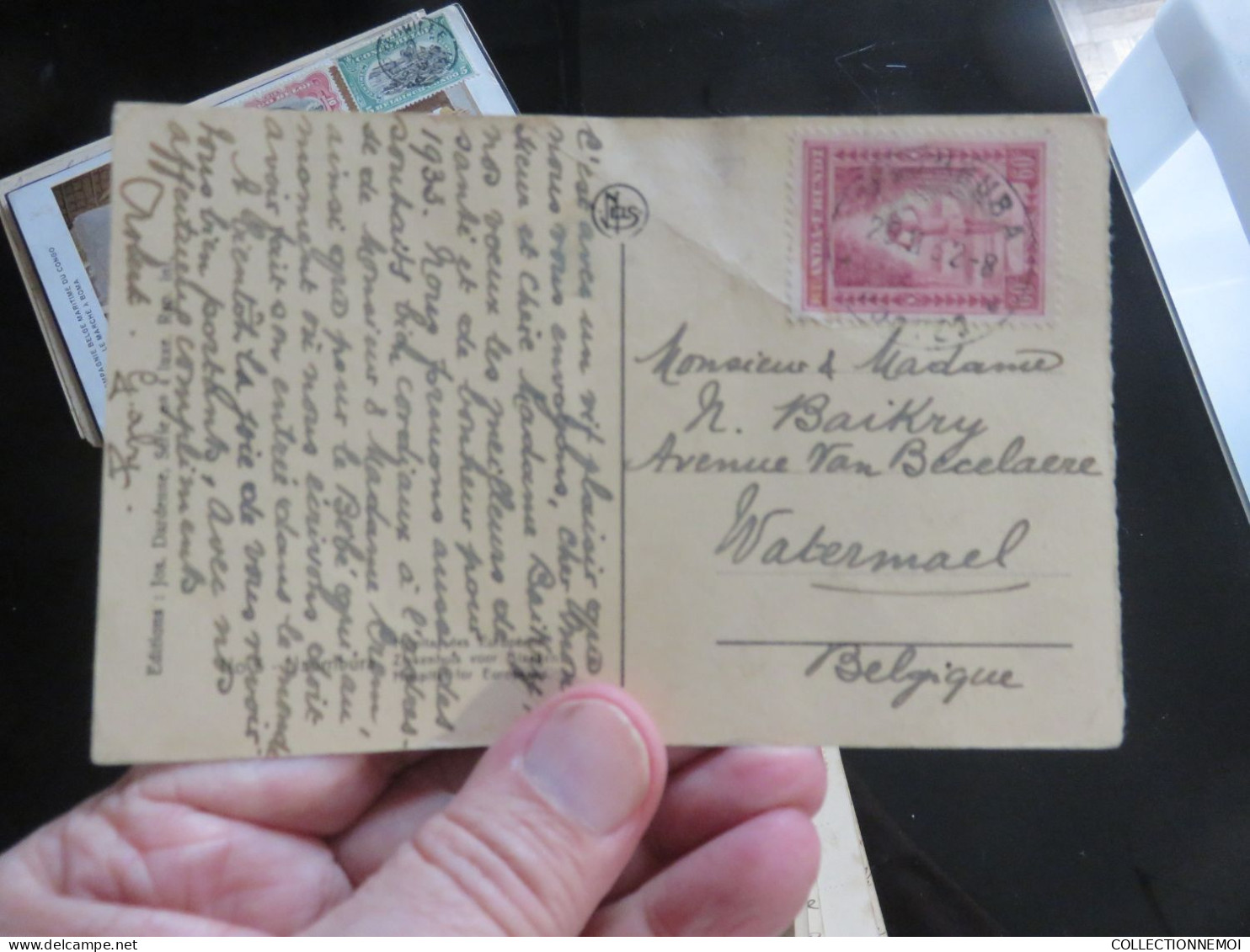 CONGO BELGE ,,,,,LOT DE cartes postales  A VOIR ET ETUDIER ,,,,plus timbres et oblitérations,,,, PRIX DERISOIRE