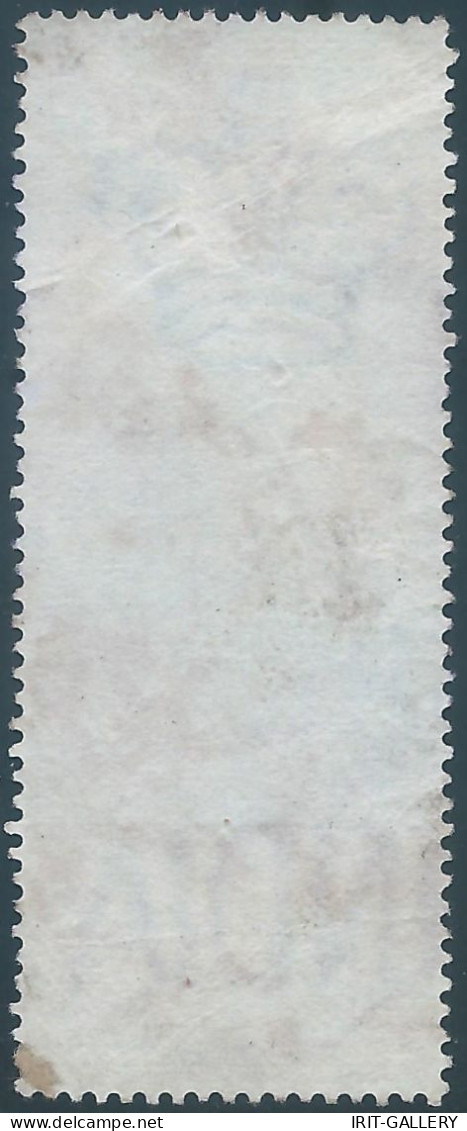 Great Britain - ENGLAND,Queen Victoria,Indian Colony,Revenue Stamp Tax,Foreign Bill,Twelve Annas/12An)Used - 1858-79 Compañia Británica Y Gobierno De La Reina