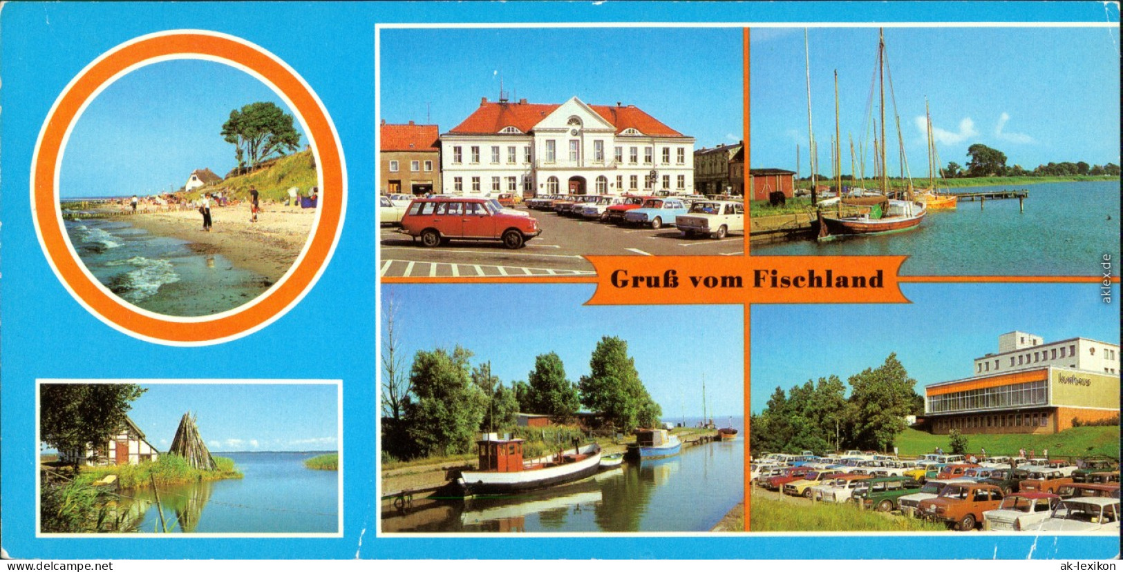 Ribnitz-Damgarten Ahrenshoop - Steilküste - Kurhaus, Ribnitz-Damgarten    1983 - Ribnitz-Damgarten