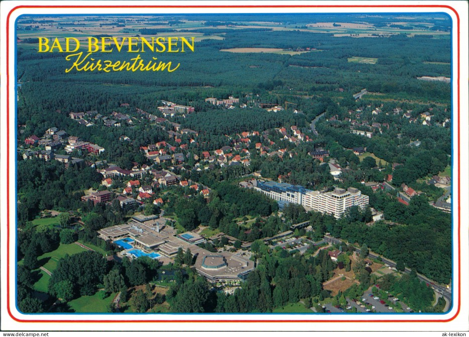 Ansichtskarte Bad Bevensen Luftbild - Kurzentrum 2002 - Bad Bevensen