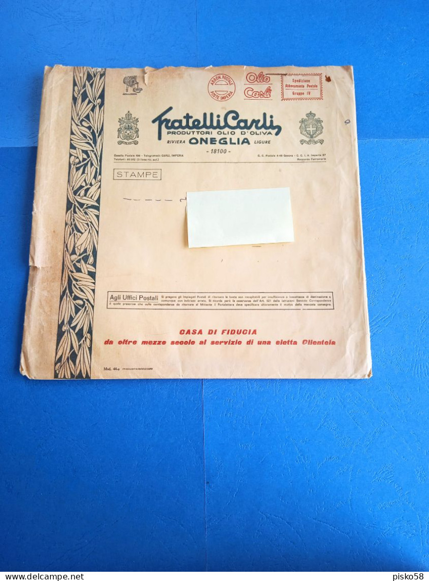 Oneglia-fratelli Carli-completo Anno 1969 - Tamaño Grande : 1961-70