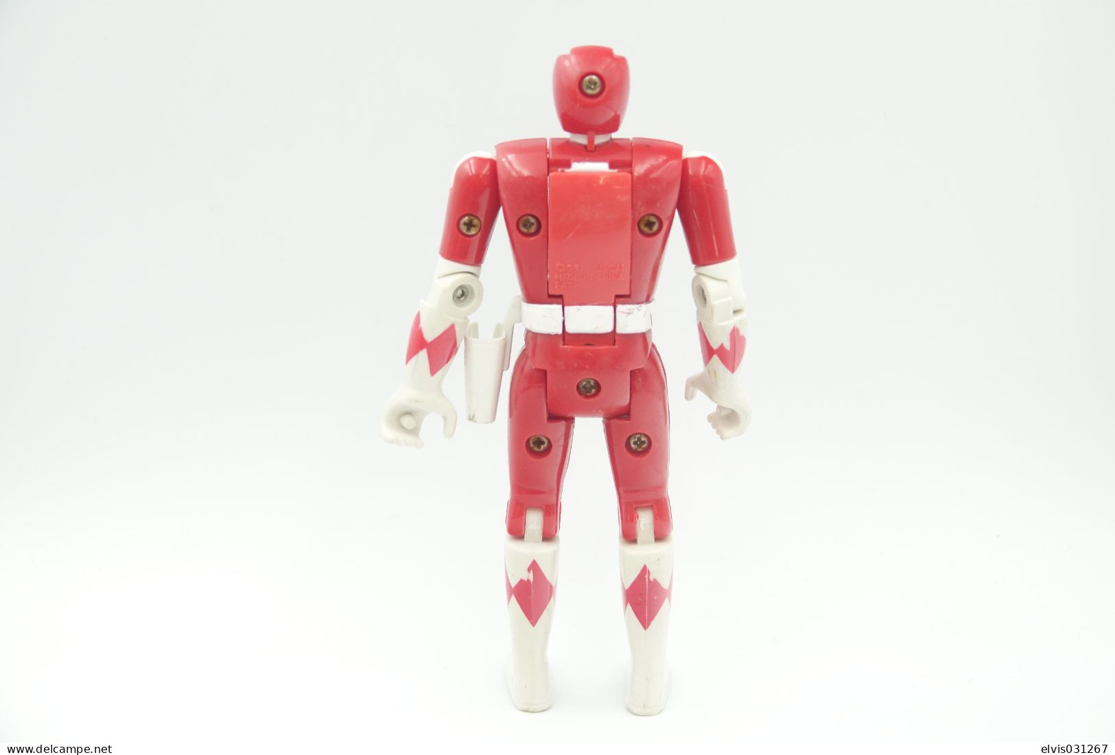 Vintage ACTION FIGURE POWER RANGERS: RED RANGER CYCLIN FLIP HEAD - Ranger - Original Bandai 1993 - GI JOE - Action Man