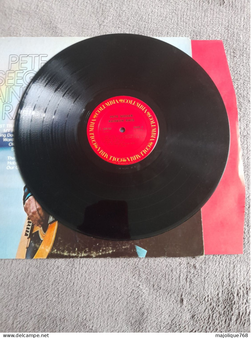 Disque De Pete Seeger - Rainbow Race - Columbia C 30739 - USA 1971 - Country & Folk