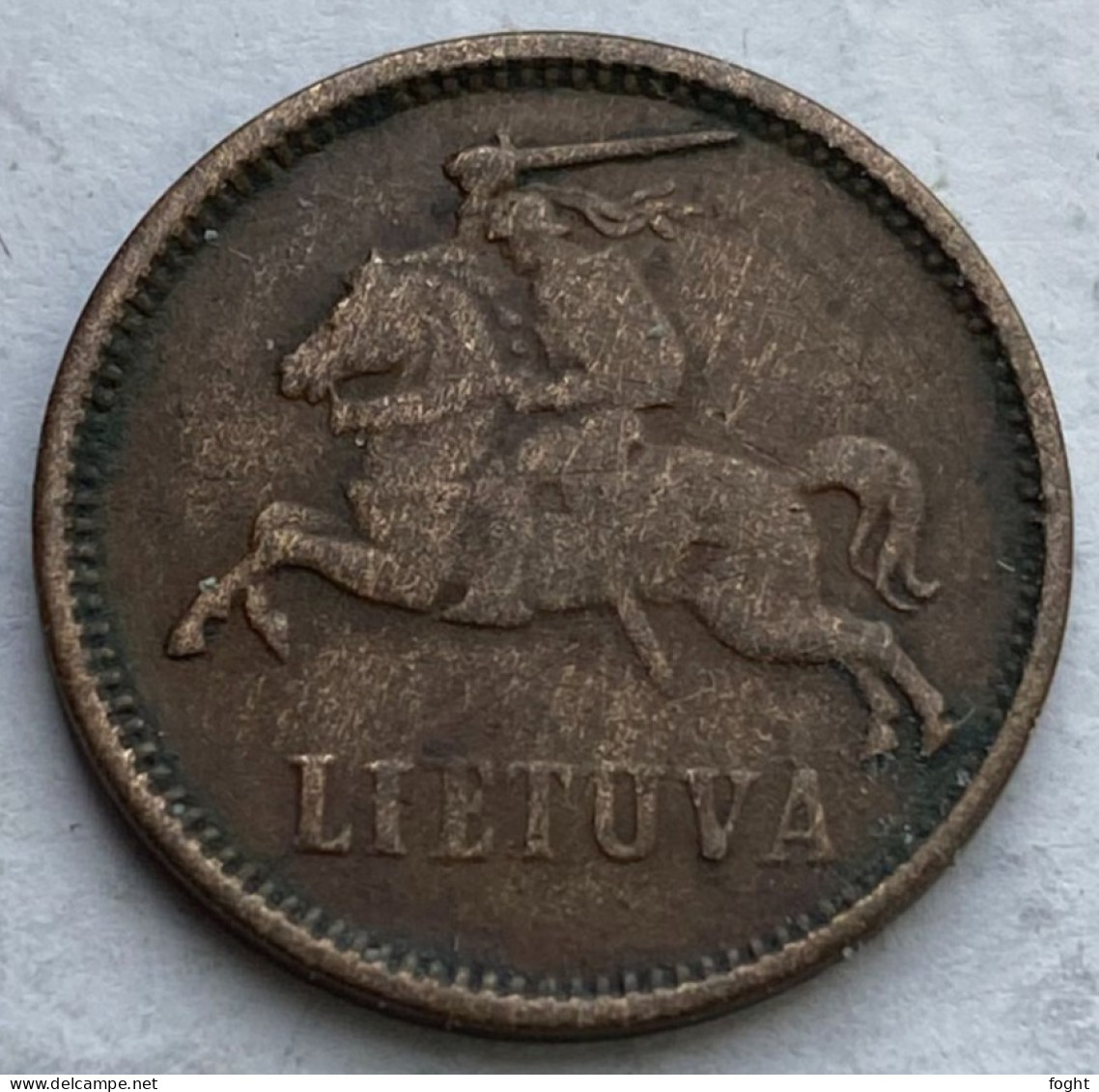 1936 Lithuania Standard Coinage Coin 2 Centai,KM#80,4049 - Lithuania