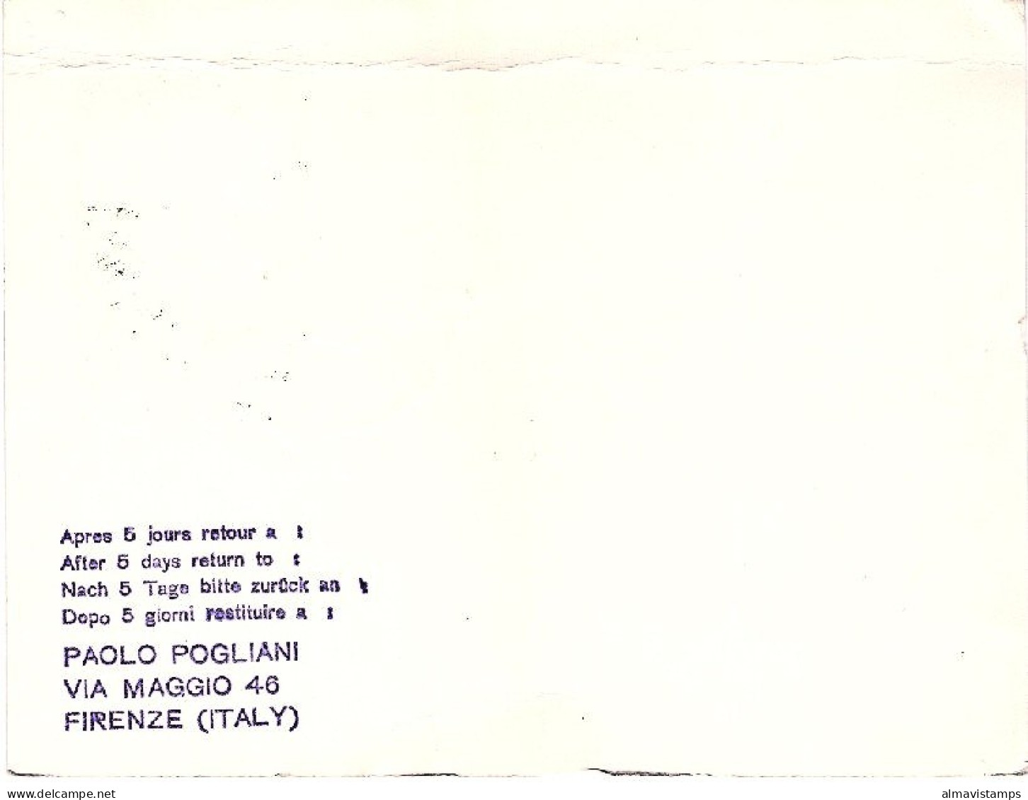 1967-Germania DDR Cartoncino Affrancato 25p. Annullo Figurato Navale - Briefe U. Dokumente