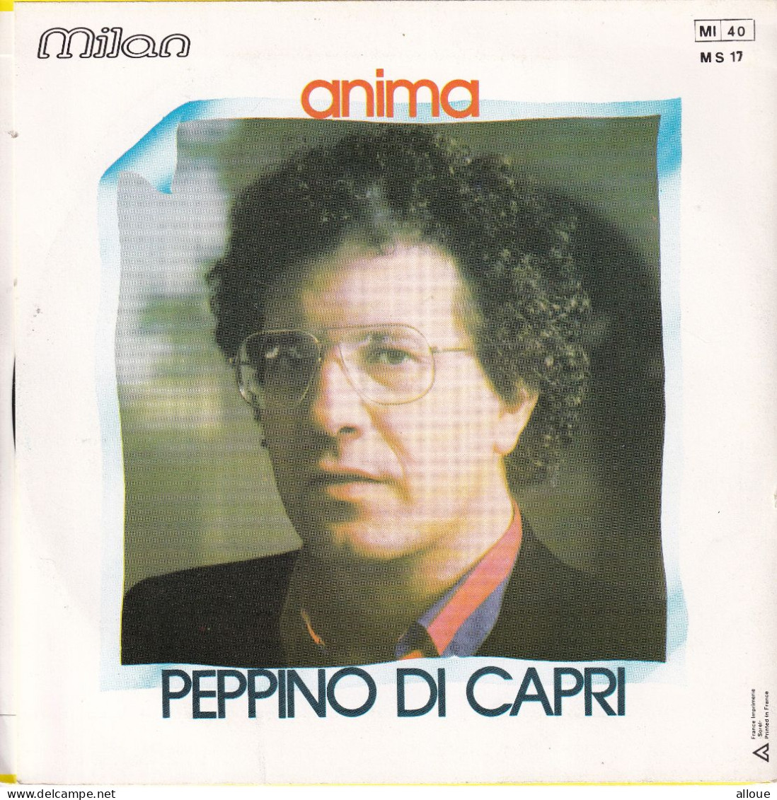PEPPINO DI CAPRI  - FR SG - TU, CIOE + 1 - Other - Italian Music