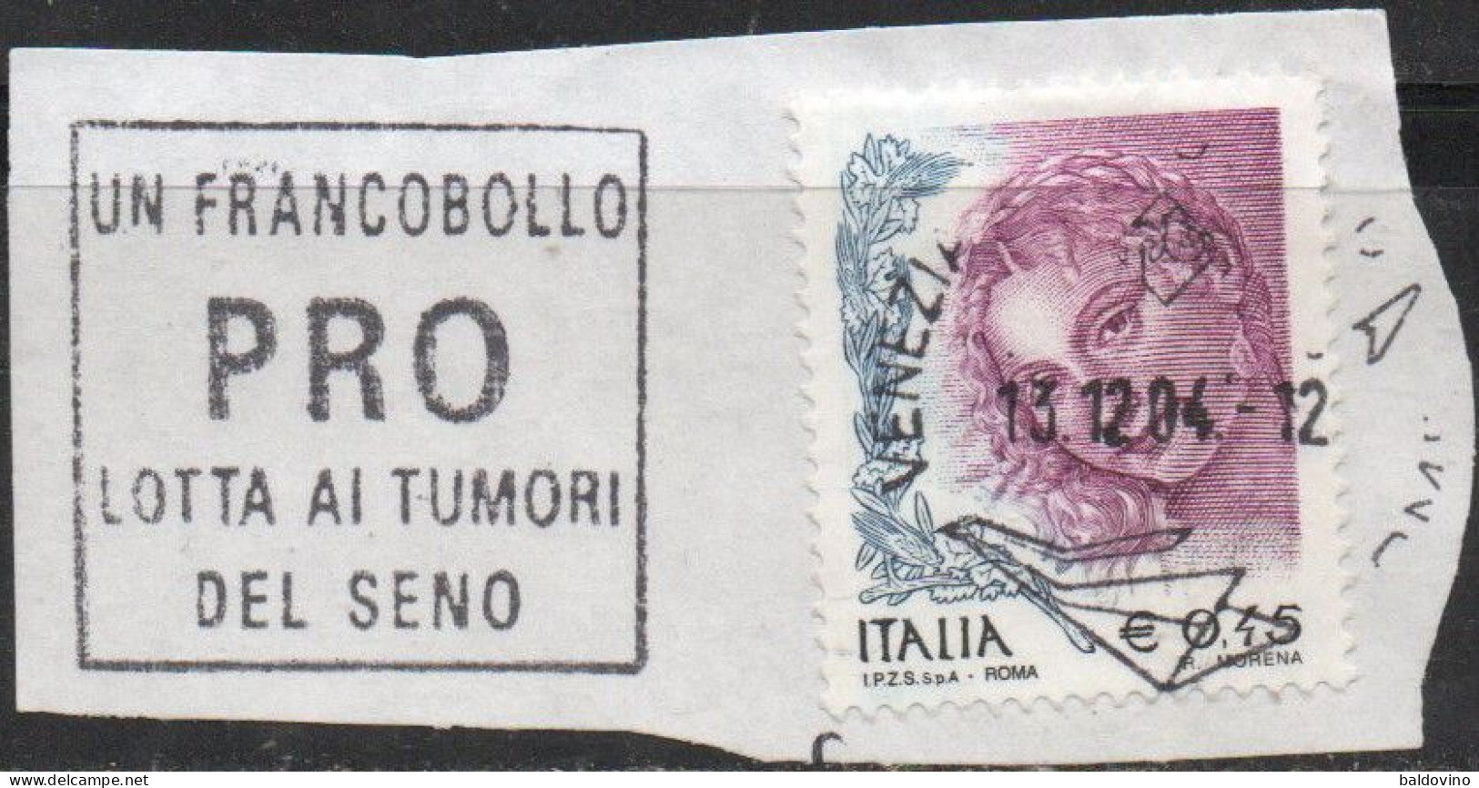 1970/2004 Marcofilia 6 Esemplari - 2001-10: Poststempel