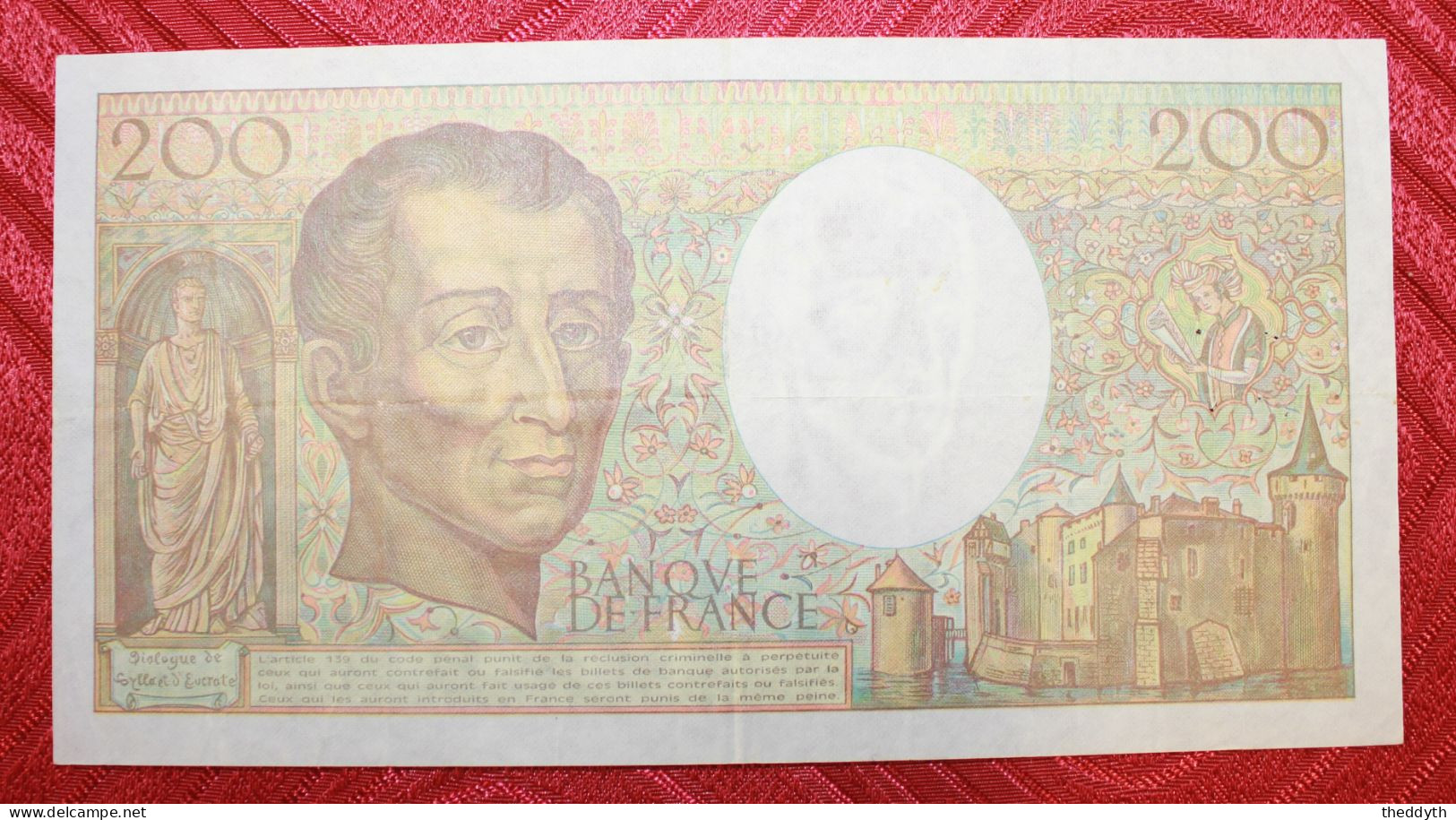 Lot De 5 Billets : 500 Francs Pascal, 200 F Et 3x100 Francs. - Zonder Classificatie