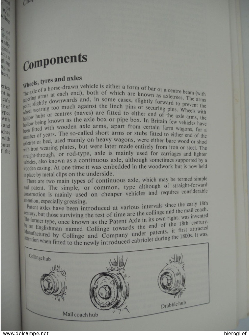 HORSE-DRAWN VEHICLES Collecting & Restoring By Donald J. Smith 1981 Paarden Koetsen Trektuigen Commercial Agricultural - Autres & Non Classés