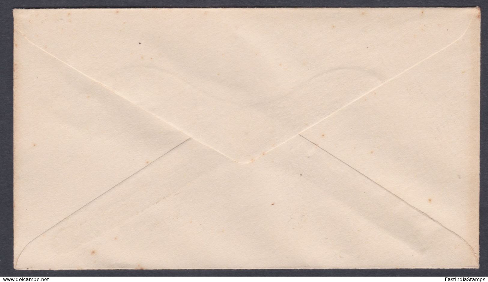 Inde British India Mint Unused Half Anna King George V Cover, Envelope, Postal Stationery - 1911-35 King George V