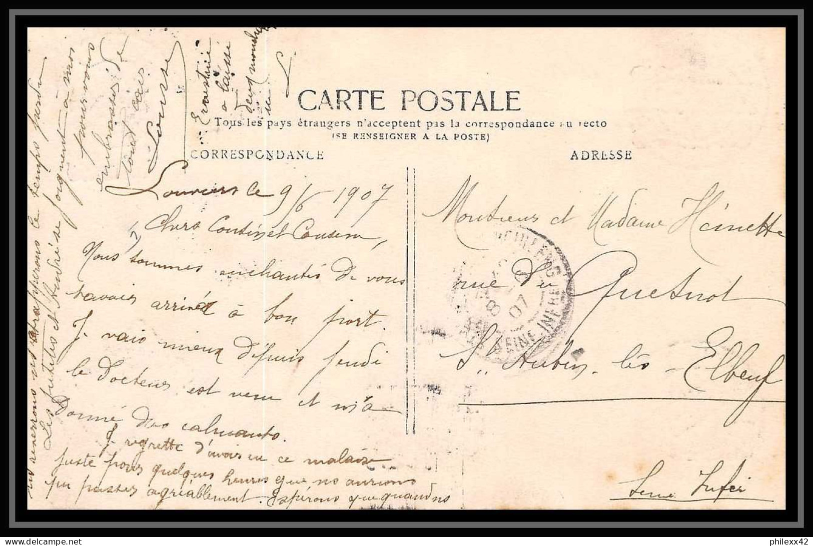 5832/ Carte Maximum France N°129 Semeuse 1907 Tb Frappe Ttb Etat  - ...-1929