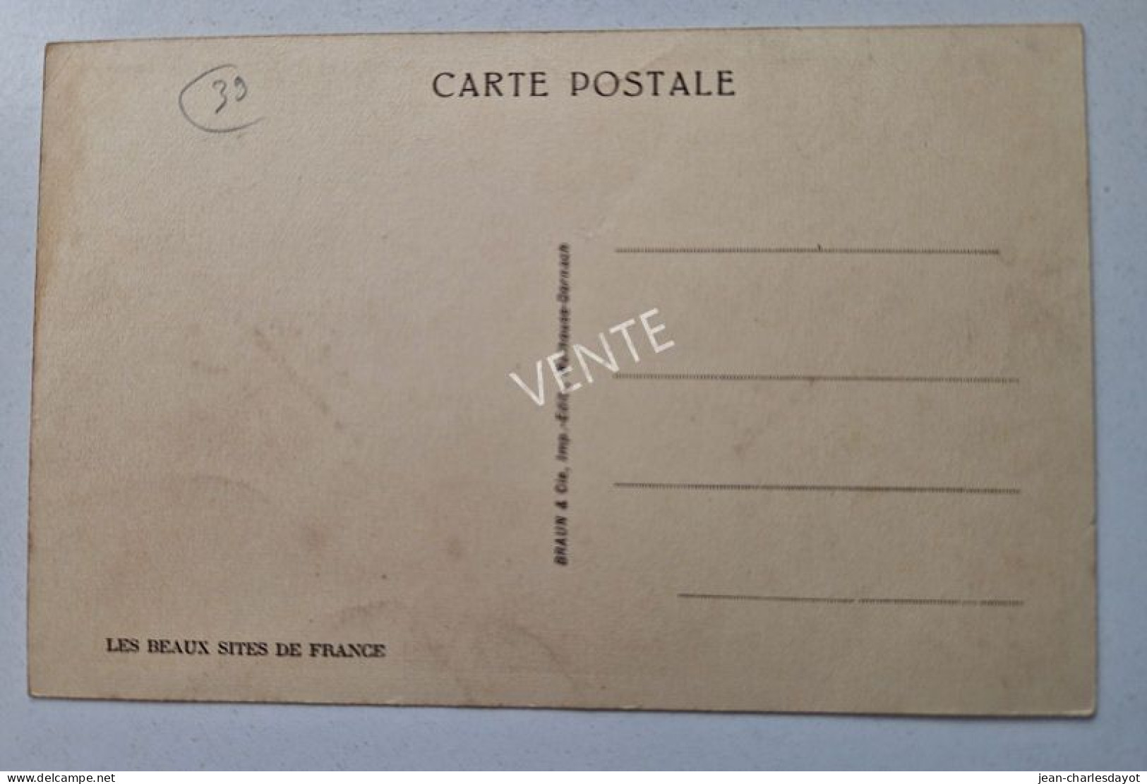 Carte Postale ORGELET : Clocher De L'église - Orgelet